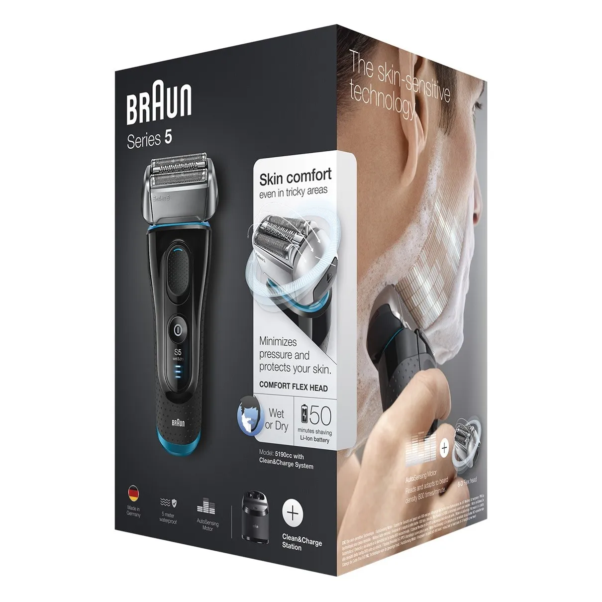 Электробритва Braun 5190cc в Москве и Московской области от магазина Ammina