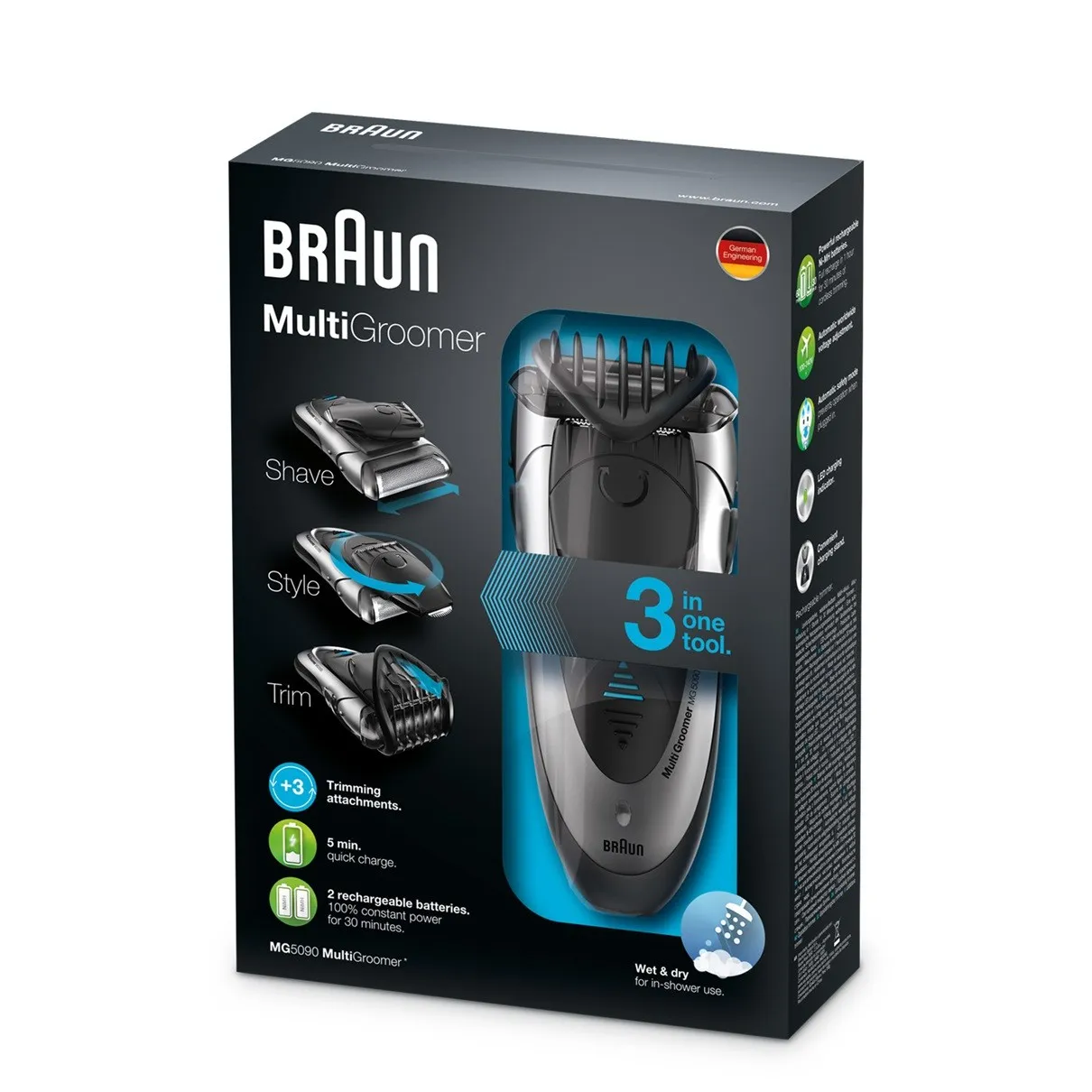Электробритва Braun MG 5050 в Москве и Московской области от магазина Ammina