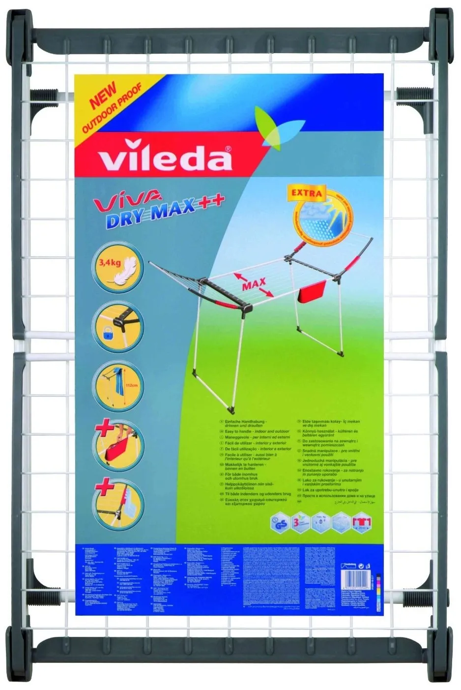 Сушилка для белья Vileda Viva Dry Max++ в Москве и Московской области от магазина Ammina