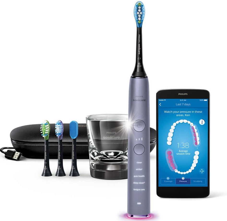 Электрическая зубная щетка Philips Sonicare DiamondClean Smart HX 9924  купить в Калининграде и Калининградской области от магазина Ammina